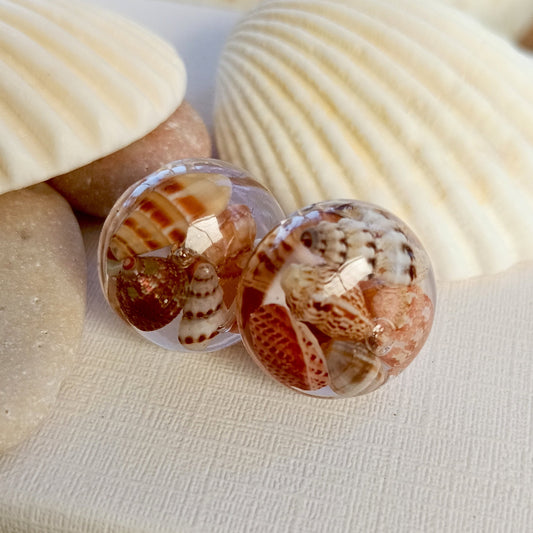 Beach Treasure Studs (large)