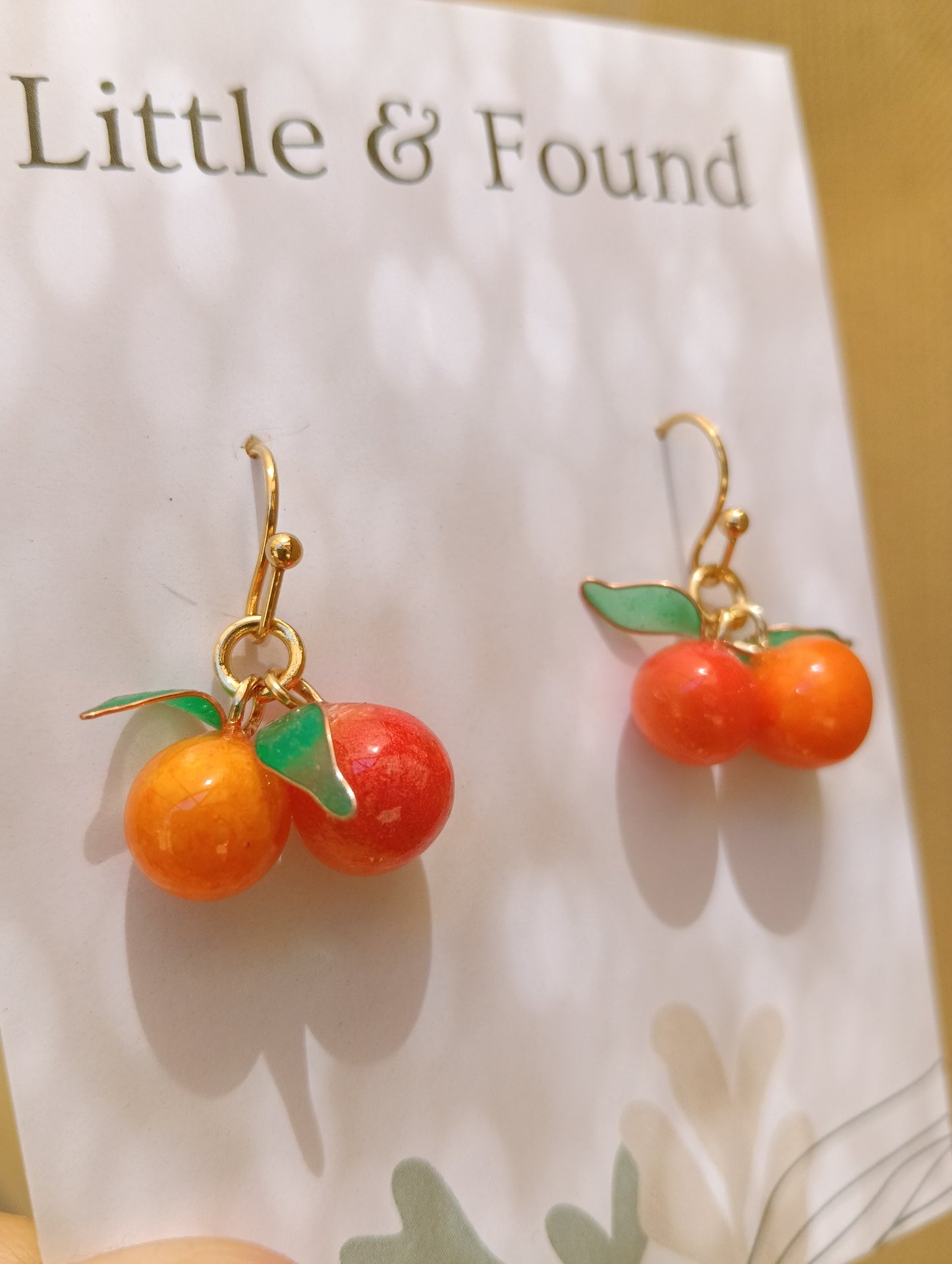 Orange Delight Earrings