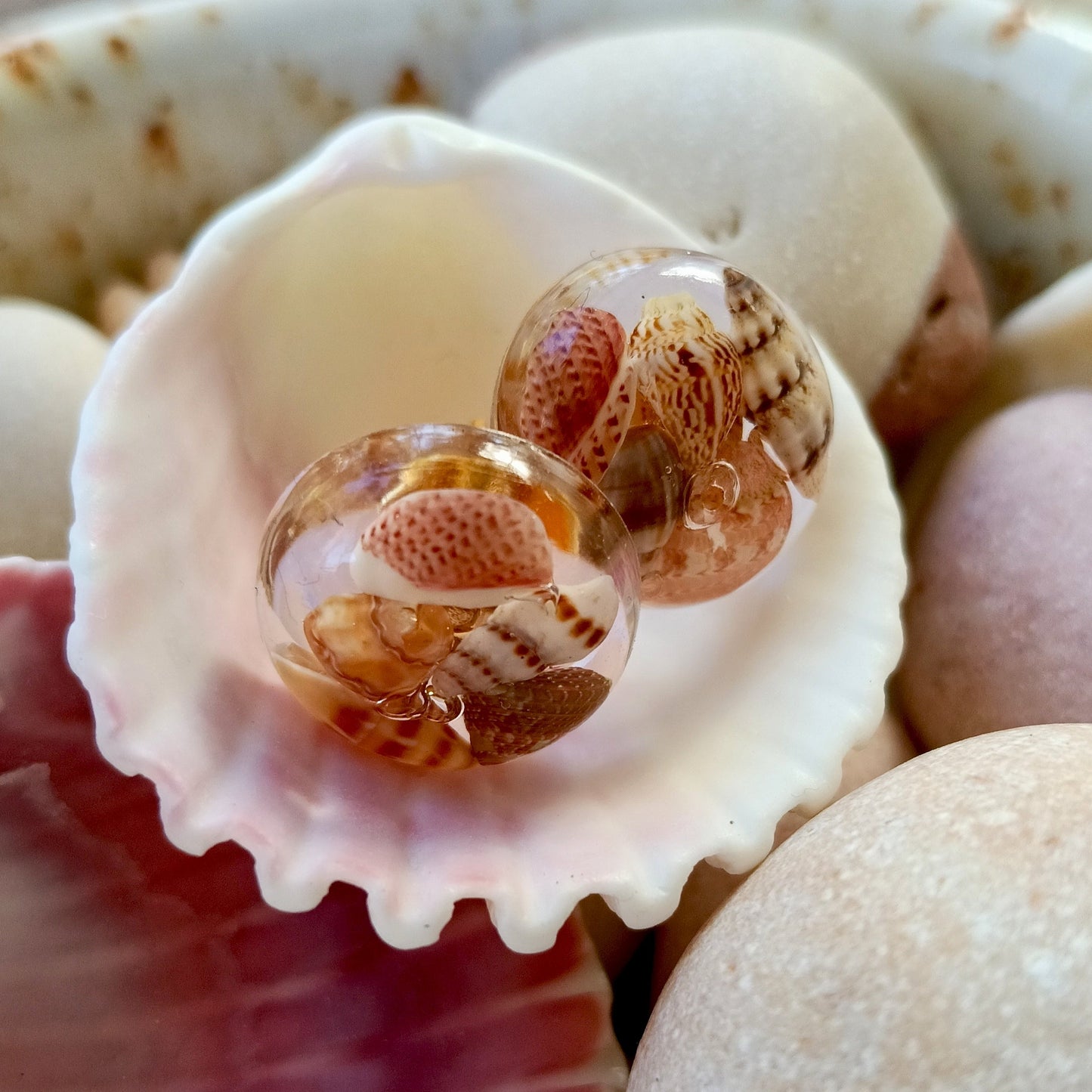 Beach Treasure Studs (large)